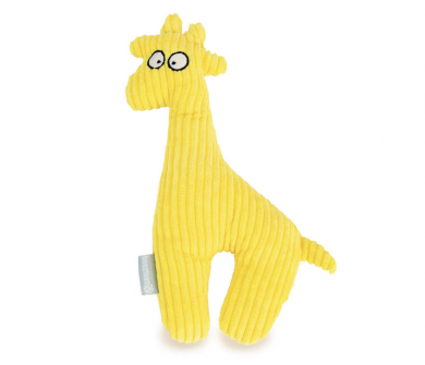 Beeztees RAFFO ribbikangas kirahvi 27cm, keltainen