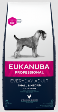 Eukanuba Dog Small & Medium Adult Everyday 16,5 kg