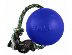 Jolly Romp-n-Roll köysipallo n. 15 cm sininen