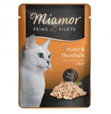 Miamor Fine Filets kana&tonnikala 100g Jelly