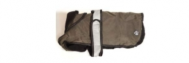 Lämpötakki koiralle 40cm Khaki/Vihreä 2 IN 1
