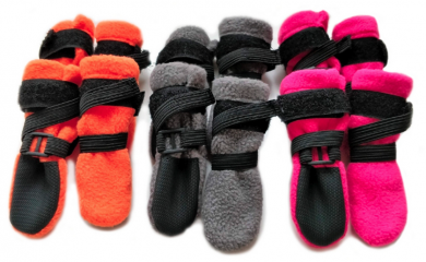 FinNero Halla-tossut 4 kpl/pkt Oranssi XL