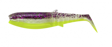 SG Cannibal Shad 10cm 5kpl Purple Glitter Bomb