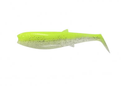 SG Cannibal Shad 12,5cm 4kpl Flou Yellow Glow