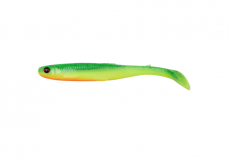 SG Slender Scoop Shad 11cm Green Yellow BULK