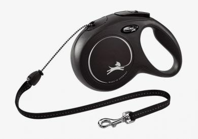  Flexi New Classic M Musta 8m 20kg Pyöröpunos Musta