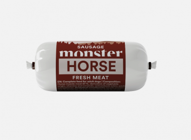 Monster Dog Sausage Horse 80g Treenimakkara 