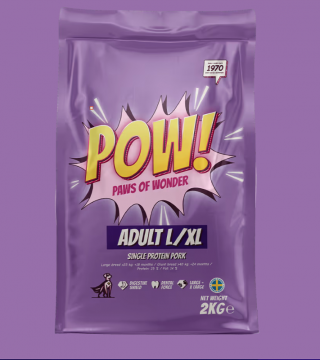 POW! Single Protein PORK Adult L/XL 12kg