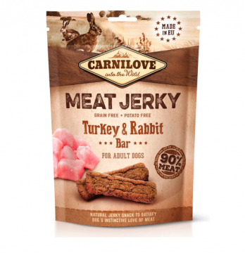 Carnilove Kuivattu koiran herkkutanko, Kalkkuna & jänis 100 g