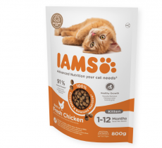 Iams Kitten Fresh Chicken 800g