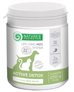 NP Active Detox kissa & koira 250 g