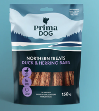 Northern Treats Ankka ja silli -koiran herkku 150g