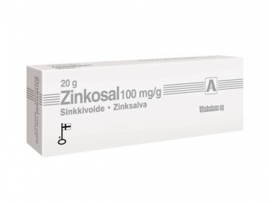 Zinkosal 20 g Hoitava/suojaava sinkkivoide