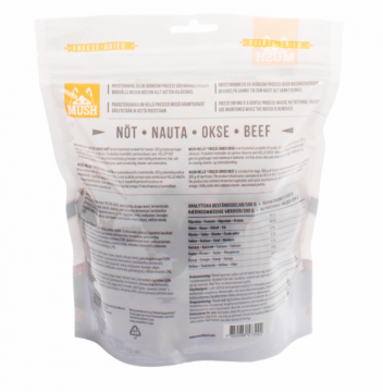Mush Hellä Pakaste Kuivattu Nauta 250g