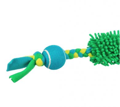 Trixie Palkkauslelu mopilla ja tennispallolla 85 cm