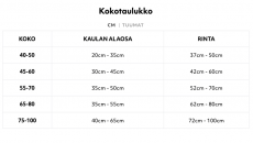Hurtta Weekend Warrior valjas II ECO 45-60cm Aavikko