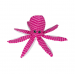 Flamingo Ceano pinkki mustekala 35 cm