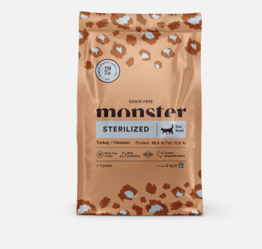 Monster Cat Grain Free Sterilized 400g