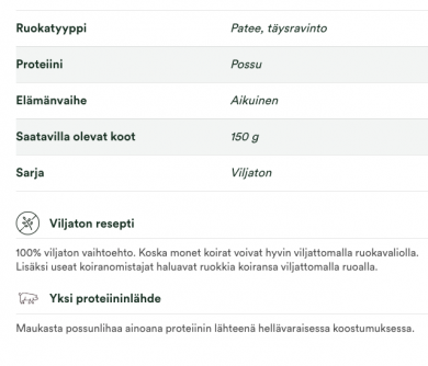 Monster Dog Adult Pork Paté 150g