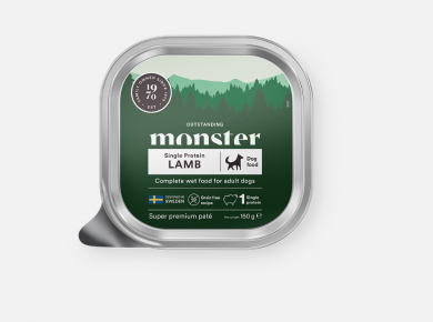 Monster Dog Adult Lamb Paté 150g 