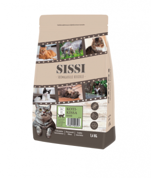 Kotikissa Sissi, täysravinto kissoille, 1,4 kg