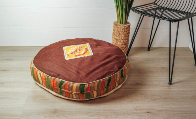 Katsu pyöreä paksu petityyny 70x70x14 cm