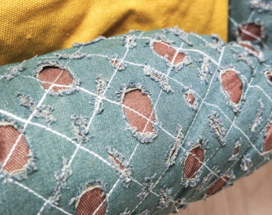 Katsu sininen neliöpeti 50x50x23 cm