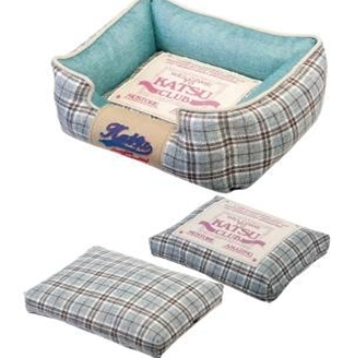 Katsu peti siniruudullisella kuosilla 55x45x23 cm