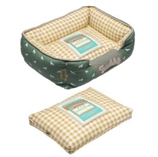 Katsu peti vihreällä kuosilla 55x45x23 cm