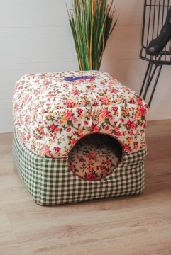 Katsu petimaja kukkakuosi/vihreä ruutu