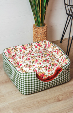 Katsu petimaja kukkakuosi/vihreä ruutu