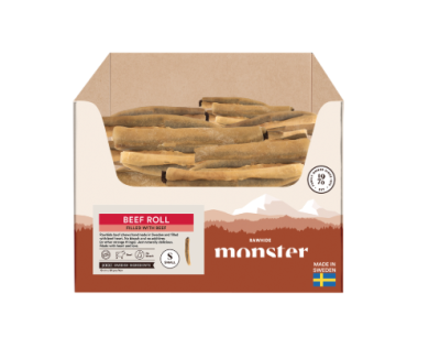 Monster Rawhide Beef Filled Beef Small 1kpl