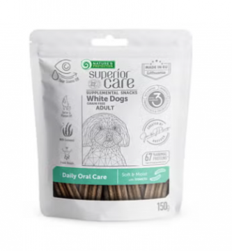 SC DOG White Oral care -herkku hyönteinen 150g