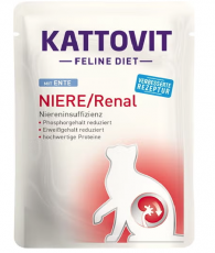 Kattovit Niere / Renal Ankka 85g annospussi