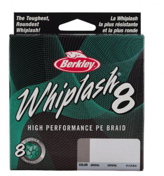 Berkley Whiplash 8 Kuitusiima 150m Crystal 0.18mm 23,3kg