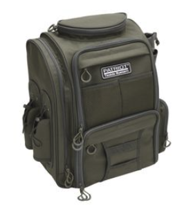 Patriot Tackle System kalastusreppu sis. 4 medium kokoista vieherasiaa