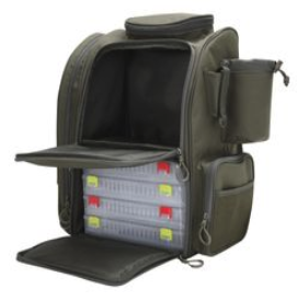 Patriot Tackle System kalastusreppu sis. 4 medium kokoista vieherasiaa