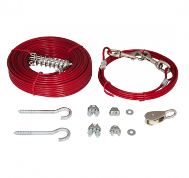 DOG-RUN Juoksunarusetti M 15m