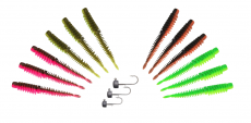 Patriot Sneaky 8,5cm NED lajitelma 12+3kpl Darkwater
