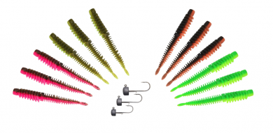 Patriot Sneaky 8,5cm NED lajitelma 12+3kpl Darkwater