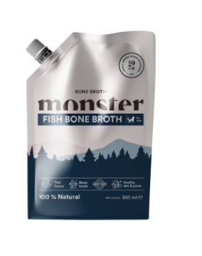 Monster Bone Broth Fish 350ml