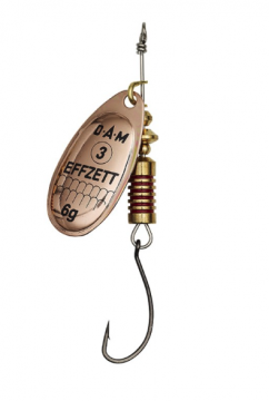 DAM Effzett Singlehook #1 3g sinking copper