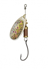 DAM Effzett Singlehook #1 3g Brown trout