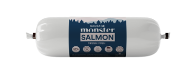Monster Dog Sausage Salmon Treenimakkara 400g