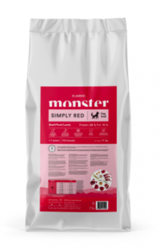 Monster Dog Classic Simply Red 17 kg