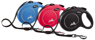 flexi Classic Kelatalutin L 5m nauha Musta