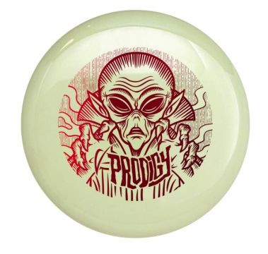 Prodigy PA-5 400 GLOW Glimmer Plastic- Encounter Stamp 170-177g GLOW White