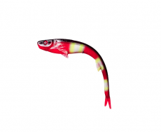 Polarbite Fishing Vertical24 24cm 45g Transparent N.Red