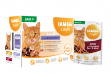 Iams Delights Lihalajitelma Kastikkeessa 12x85g 