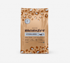 Monster Cat Grain Free Sterilized Kalkkuna ja Kana 2kg